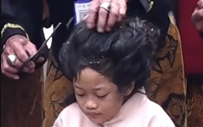 Tradisi cukur rambut gimbal di Dataran Tinggi Dieng/Foto: dok Humas Jateng